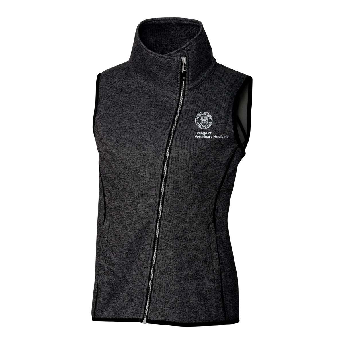 Women's Cornell Veterinary charcoal