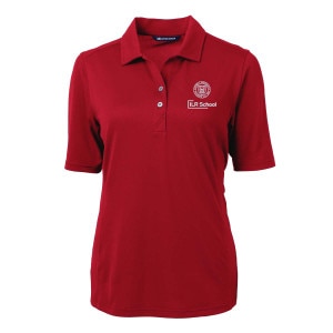 Women's Cornell ILR School Cutter & Buck Eco Pique Recycled Polo
