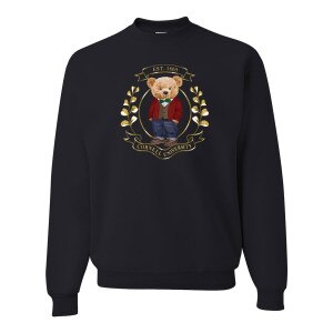 Cornell Teddy with Crown Holiday Crew