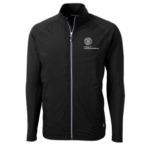 Big & Tall Cornell Veterinary Medicine Cutter & Buck Adapt Eco Knit Full Zip Jacket