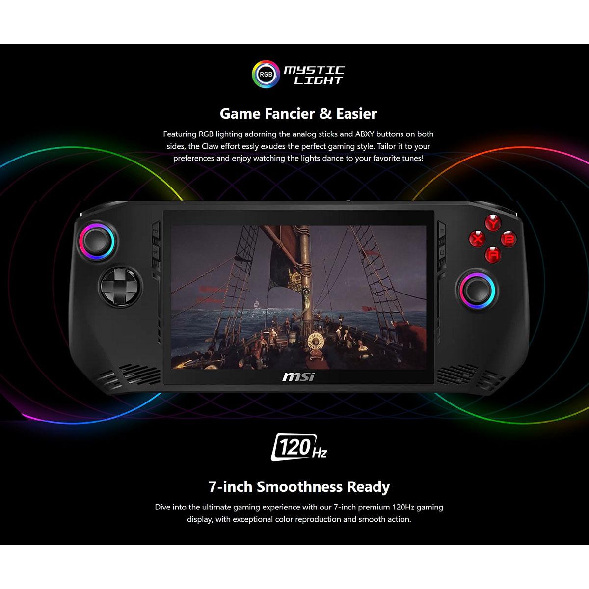 MSI Claw A1M-052US Handheld Game Co