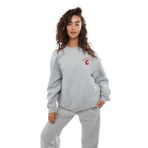 Women's Cornell Oversized Back Logo Crew