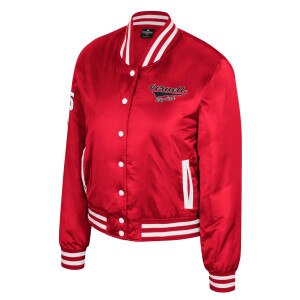 Women's Cornell Sateen Bomber Jacket