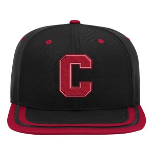 Block C Black and Red Rimmed Cap