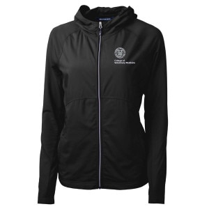 Women's Cornell Veterinary Medicine Cutter & Buck Eco Knit Recycled Full Zip Jacket