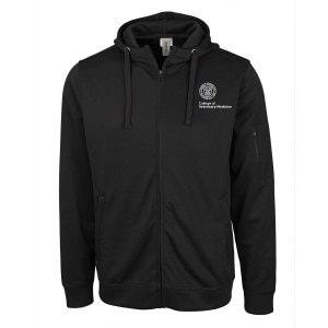 Cornell Veterinary Medicine Clique Performance Full Zip Hood