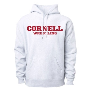 Cornell Wrestling Reverse Weave Hood