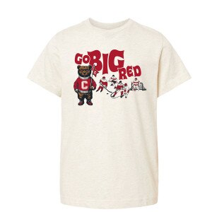 Youth Cornell Hockey Vintage Bear Tee