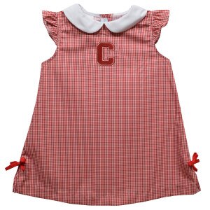 Toddler Block C Emb. Check Dress