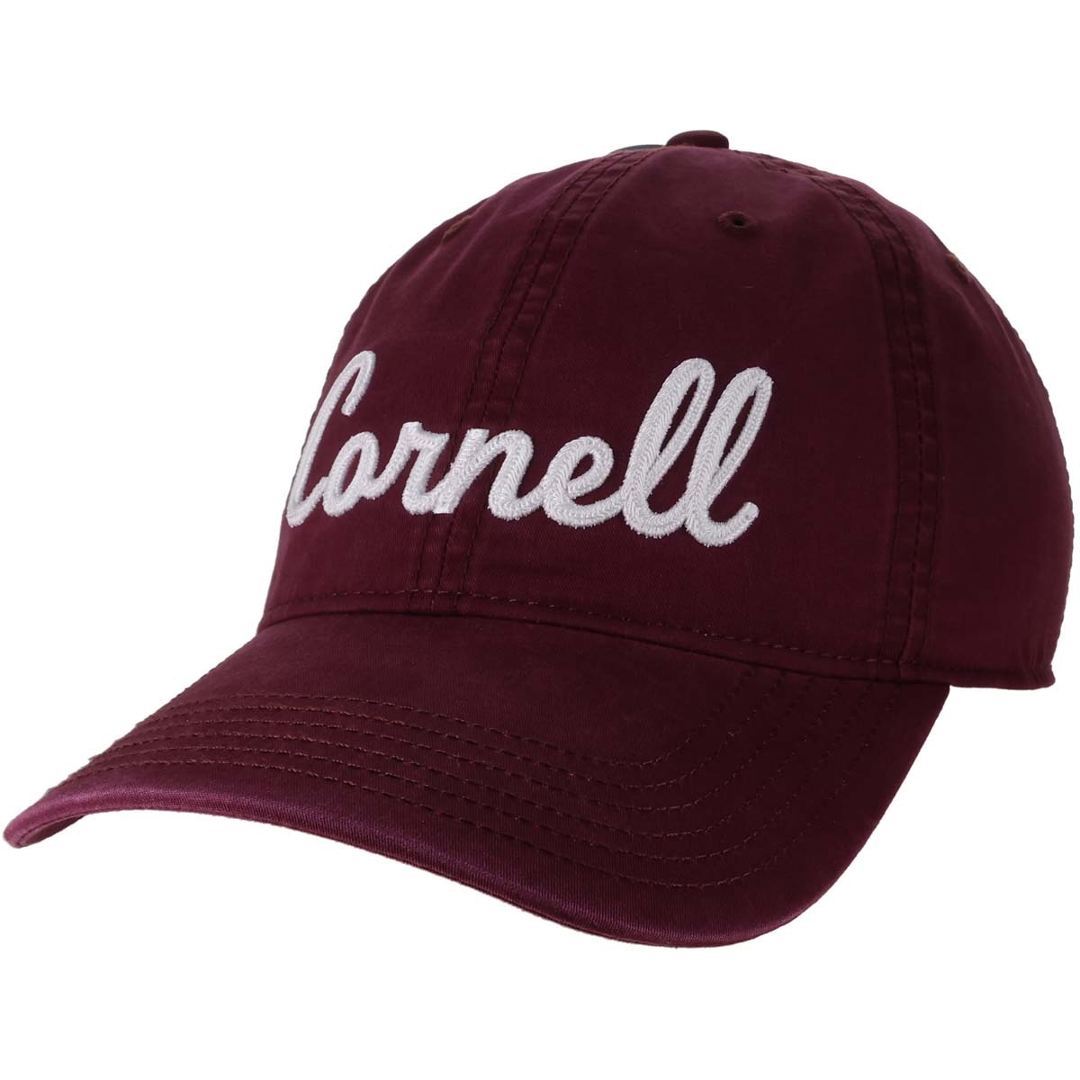 Maroon Cornell Chainstitch Twill