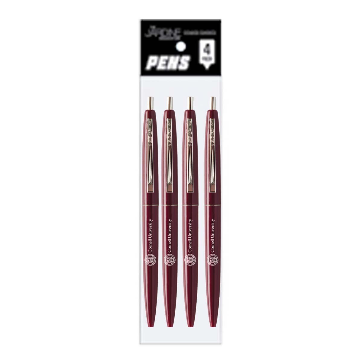 Cornell BIC Clic Silver Clip Pen