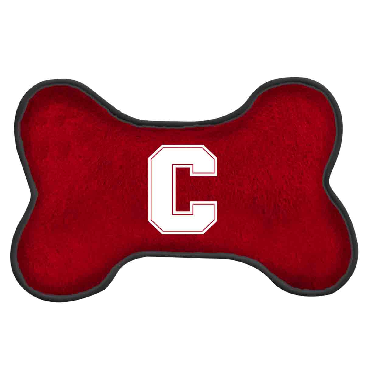 Block C Fleece Dog Bone Toy 8 Inch