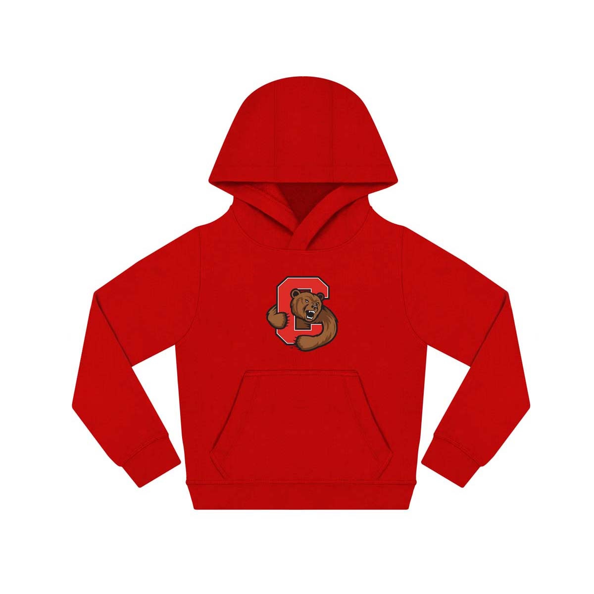 Toddler Bear Through C Emb. Hood