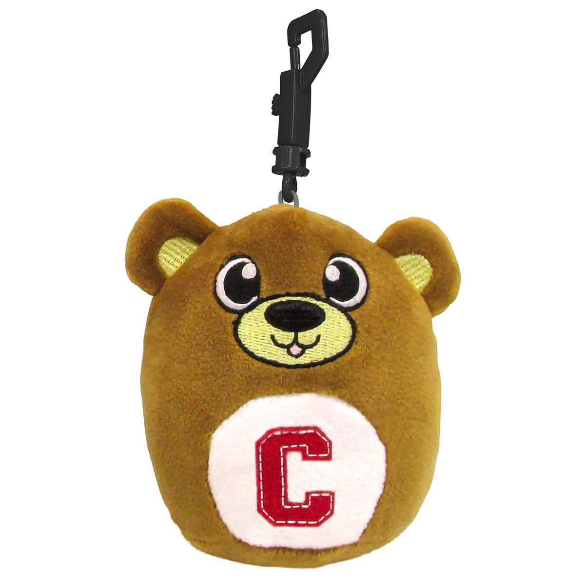 Block C Squishy Bear Key Tag