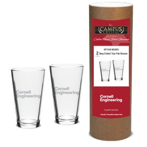 Cornell Engineering Pint Glass Set