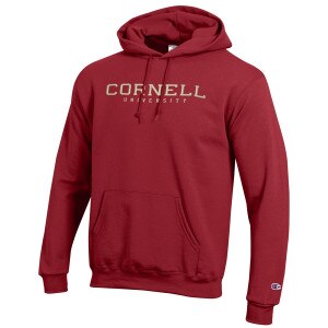Cornell over University 3D Emb. Hood