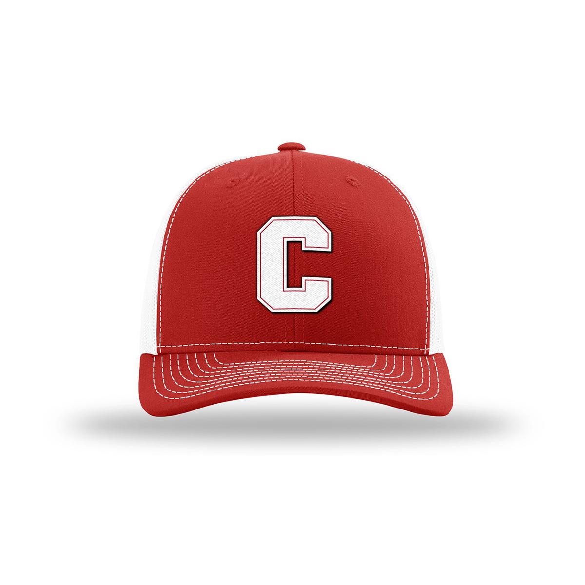 Richardson Block C Rubber Logo Red