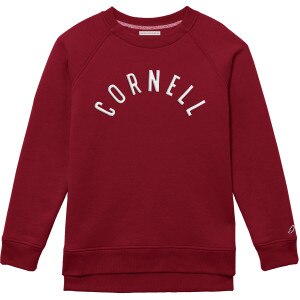 Women's League Cornell Arched Emb Crew