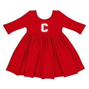 Youth Block C Emb. Dress