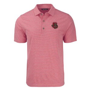 Cutter and Buck Bear Through C Striped Polo