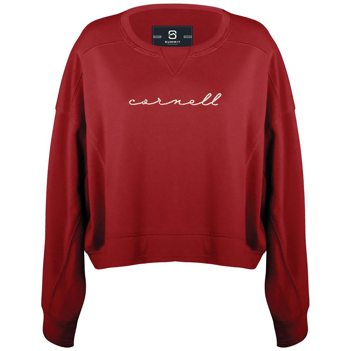 Women's Emb. Script Cornell Boxy