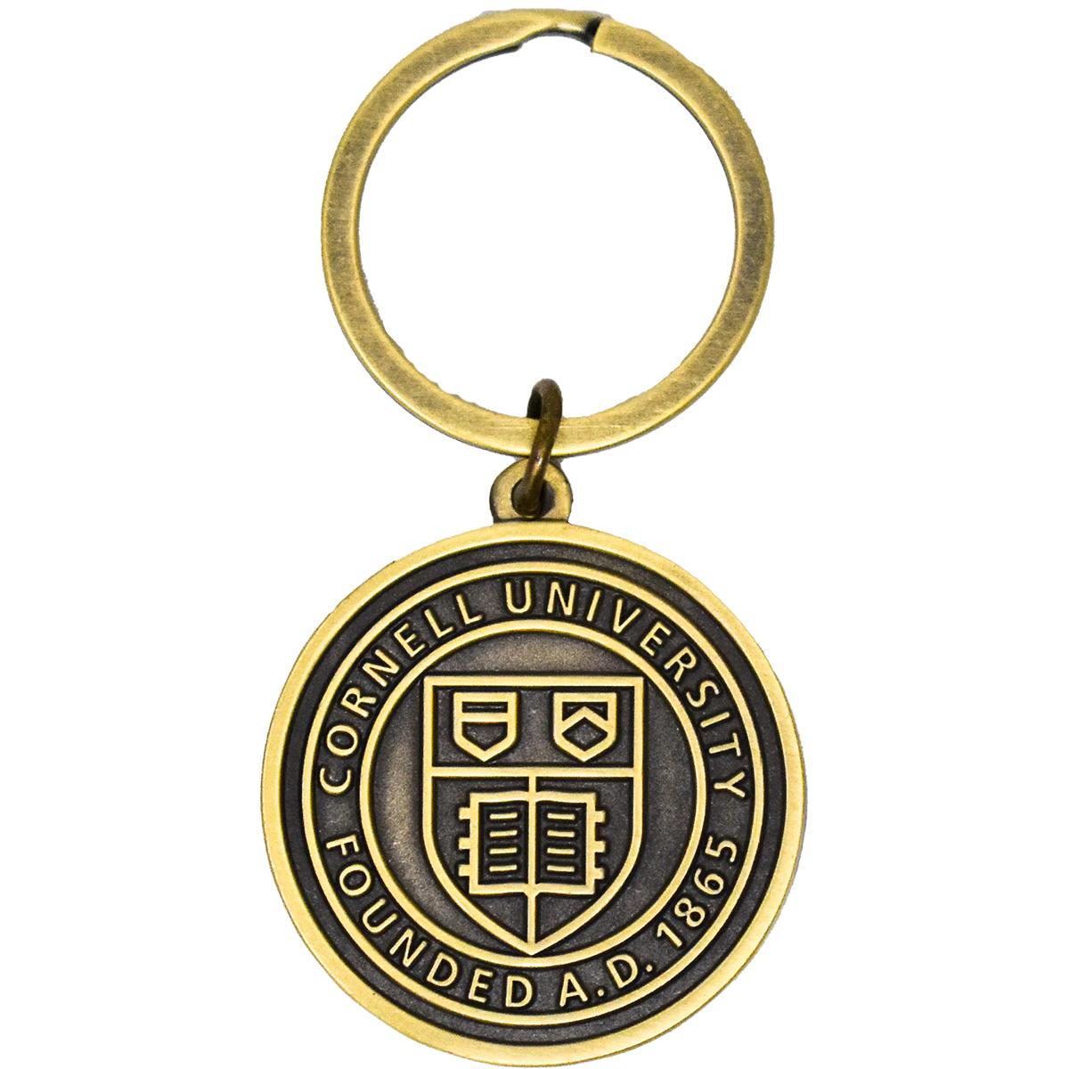 Cornell Seal Gold Key Chain | Gifts | Keychains
