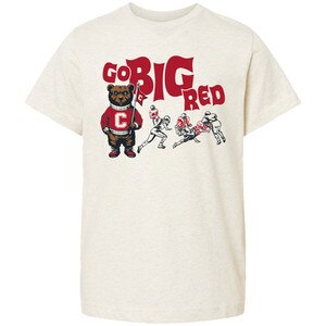Youth Cornell Football Vintage Bear Tee