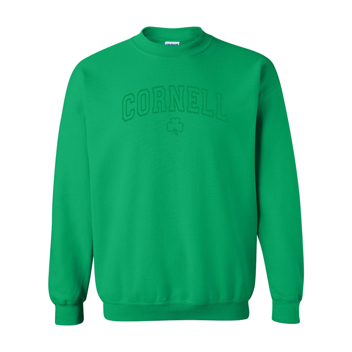 Cornell Arched over Shamrock Irish