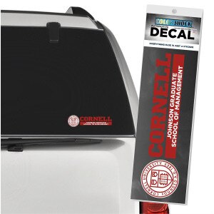 Cornell Johnson Graduate School of Management Decal