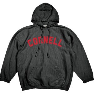 Red Cornell Felt Corded Hood