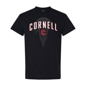 Cornell Lacrosse Stick Tee