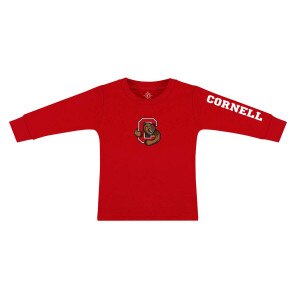 Toddler Cornell Emb. Long Sleeve Tee