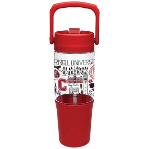 Julia Gash 40oz Flip Straw Water Bottle
