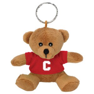 Cornell Bear Plush Key Chain