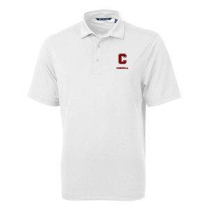 Cornell Block C Cutter & Buck Eco Pique Recycled Polo