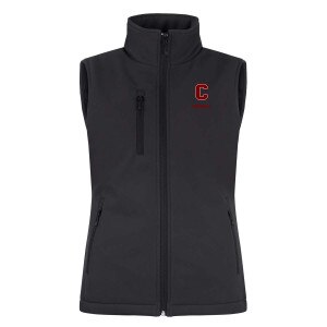 Women's Cornell Block C Clique Insulated Softshell Vest