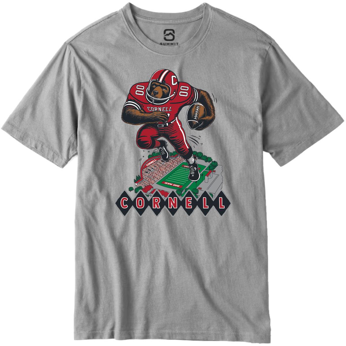 Cornell Bear Football Tee