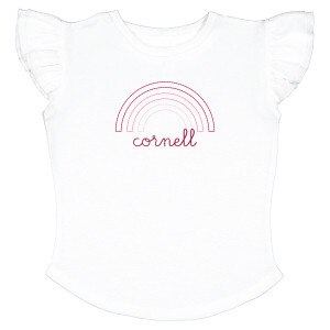 Toddler Emb. Cornell Rainbow Tee
