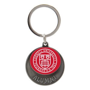 Cornell Seal Round Alumni Key Chain