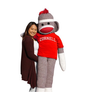 Cornell Sock Monkey 5 Foot