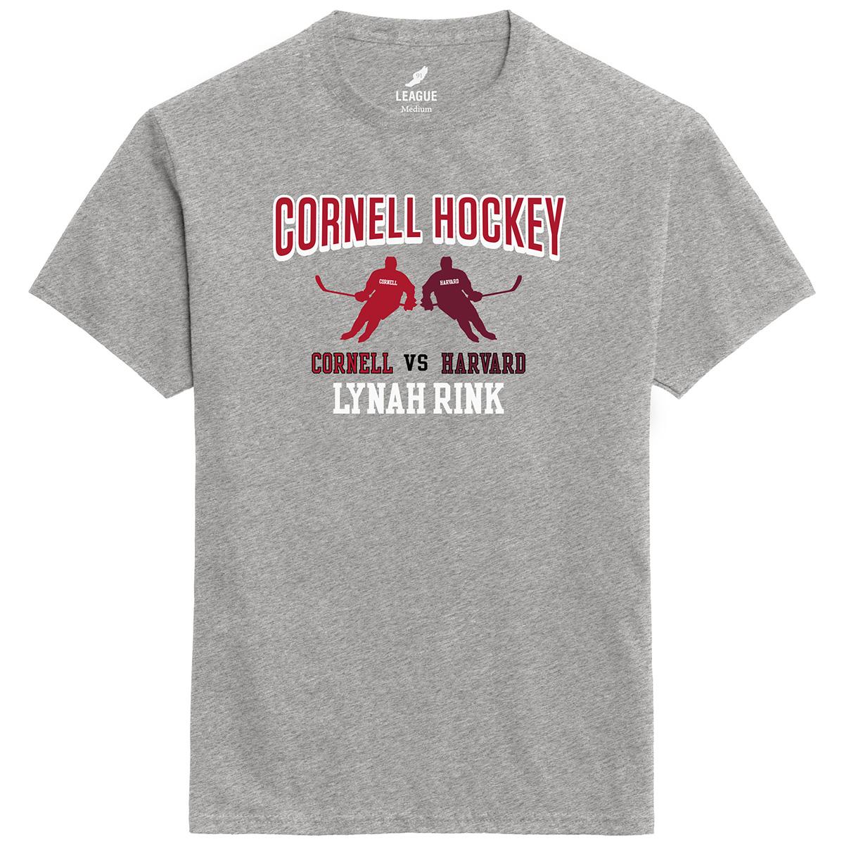 Cornell vs Harvard Hockey Rival Tee