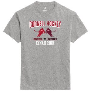 Cornell vs Harvard Game Day Hockey Tee