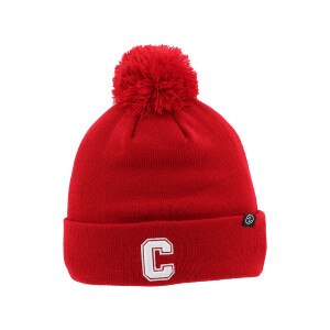 Cornell Block C Simple Red Beanie