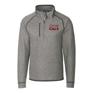 Big & Tall Cornell CALS Cutter & Buck Sweater Knit Half Zip Jacket