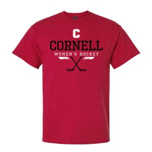 Women's Cornell Ice Hockey Tee