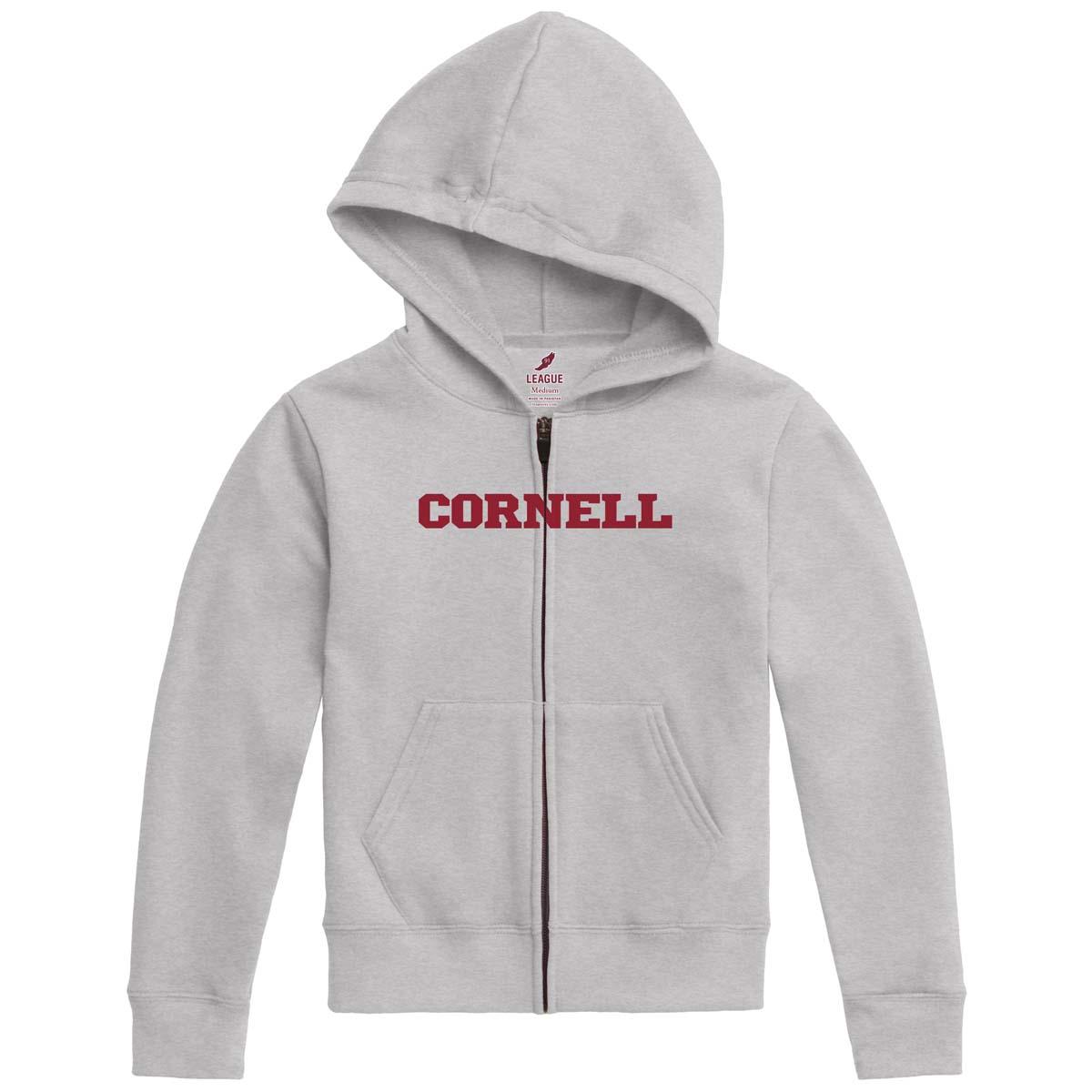 League Youth Cornell Full Zip grey