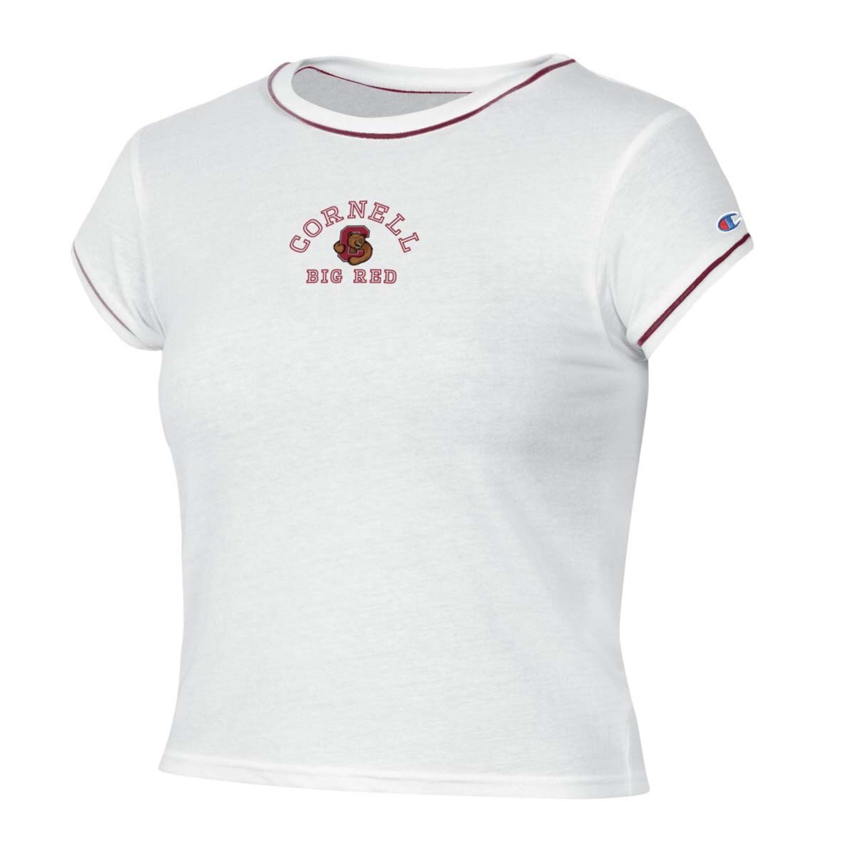 Women's Champion Cornell Baby Doll Ringer Tee | Tops & Tees