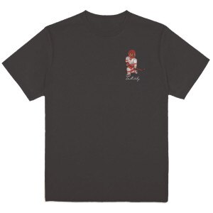 Embroidered Cornell Hockey Bear Tee