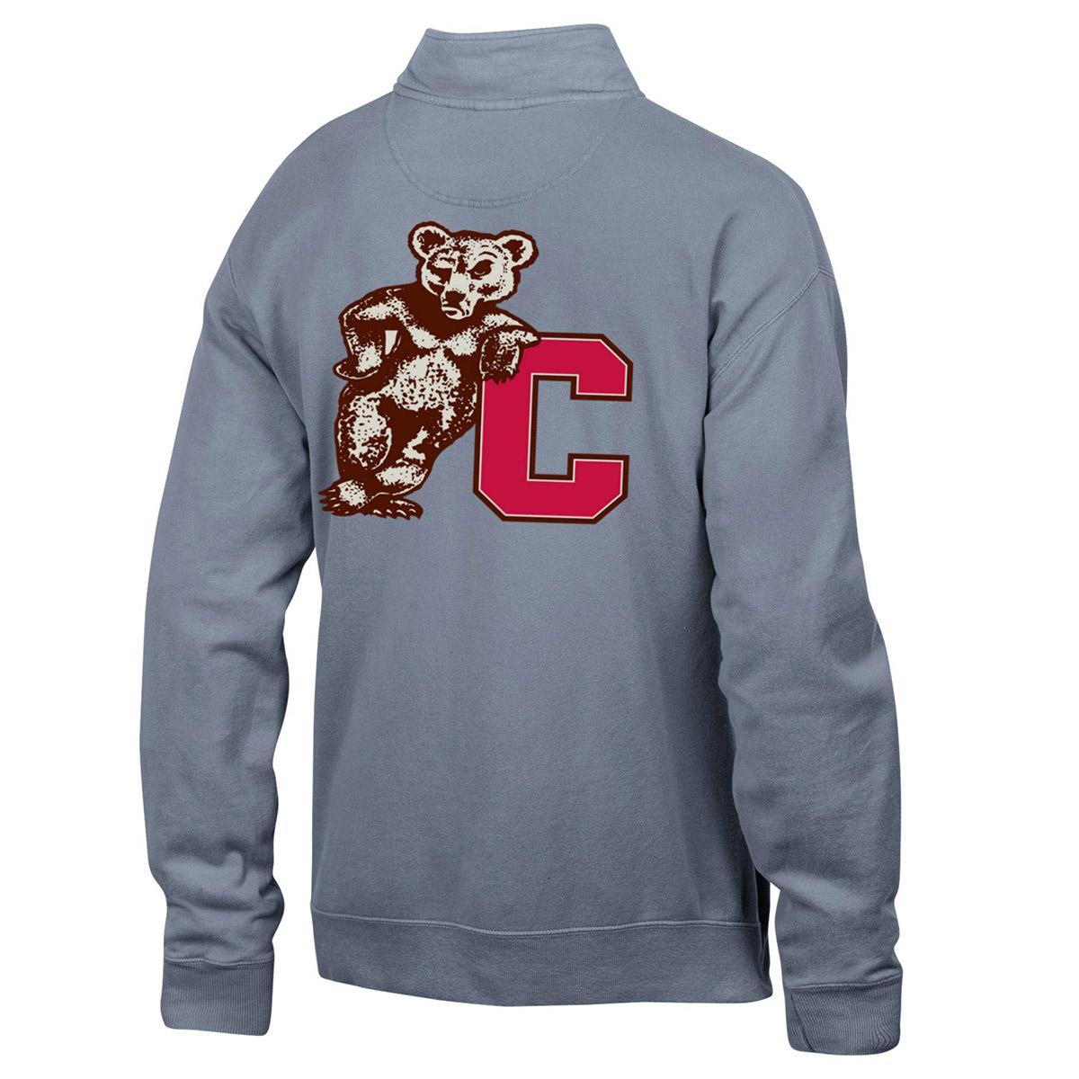 Cornell Three Location 1/4 Zip back