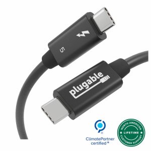 Plugable Thunderbolt 5 Cable 240W 8